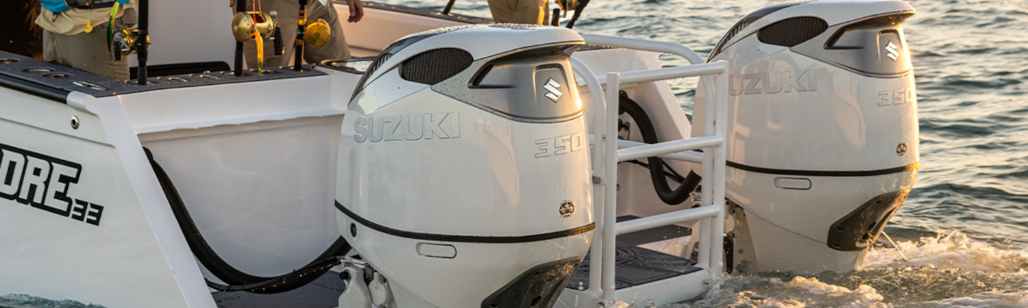 2024 Suzuki Dual Prop DF350AMD for sale in Friendly Motors & Marine, Rigby, Idaho